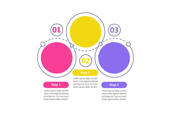 Creative Chart Infographic Template for Modern Web Design