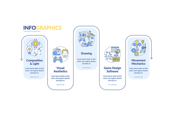Game Designer Skills Vector Infographic Graphics