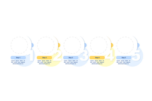 Modern Creative Flowchart Infographic Graphics