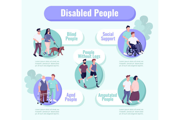 People with Disability Support Graphics for Crafters
