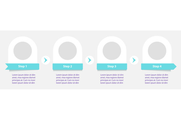 Simple Modern Flowchart Graphics for Digital Sellers
