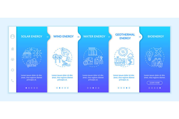 Sources of Clean Energy Infographic