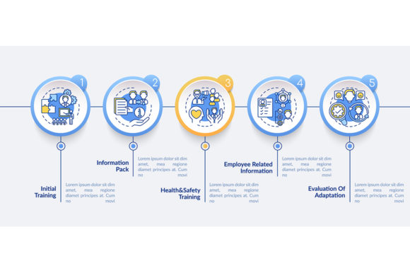 Traineeship Vector Infographic Template: Graphics & Infographics
